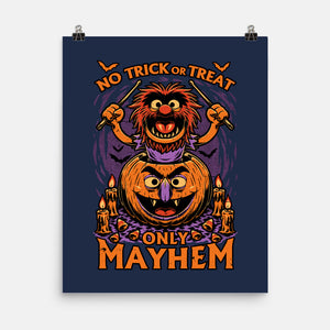 Puppet Pumpkin Halloween-None-Matte-Poster-Studio Mootant