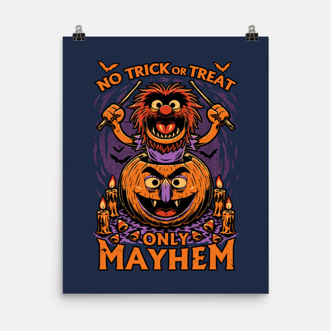 Puppet Pumpkin Halloween-None-Matte-Poster-Studio Mootant