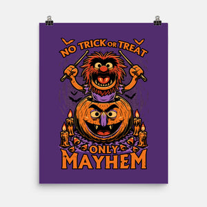 Puppet Pumpkin Halloween-None-Matte-Poster-Studio Mootant