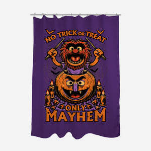 Puppet Pumpkin Halloween-None-Polyester-Shower Curtain-Studio Mootant