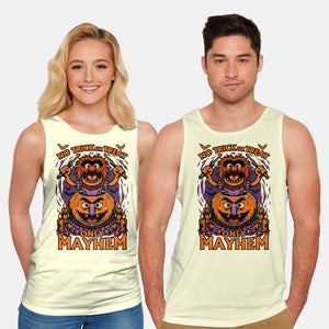 Puppet Pumpkin Halloween-Unisex-Basic-Tank-Studio Mootant