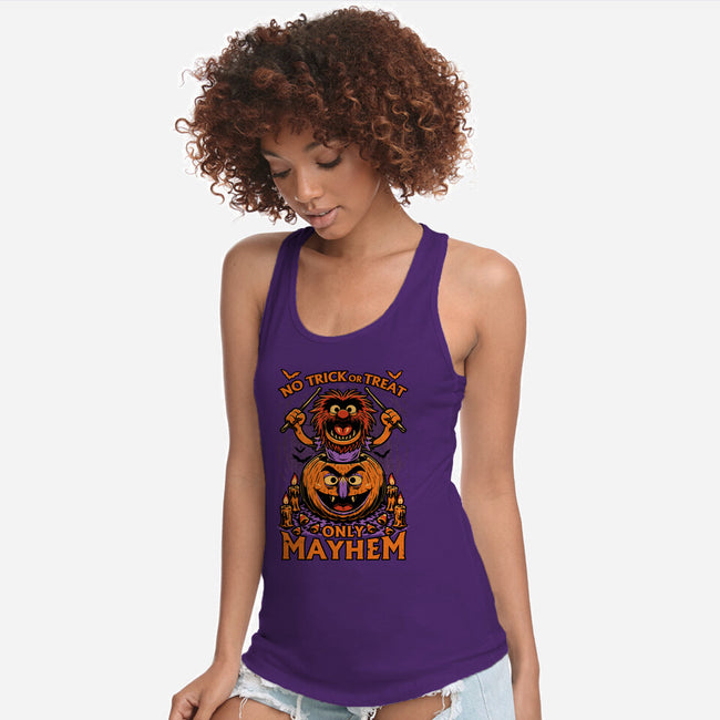 Puppet Pumpkin Halloween-Womens-Racerback-Tank-Studio Mootant