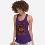 Puppet Pumpkin Halloween-Womens-Racerback-Tank-Studio Mootant