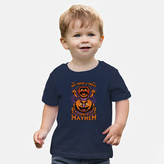 Puppet Pumpkin Halloween-Baby-Basic-Tee-Studio Mootant