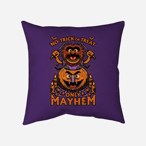 Puppet Pumpkin Halloween-None-Removable Cover w Insert-Throw Pillow-Studio Mootant