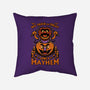 Puppet Pumpkin Halloween-None-Removable Cover w Insert-Throw Pillow-Studio Mootant