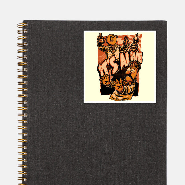 Puppet Science Horror-None-Glossy-Sticker-Studio Mootant