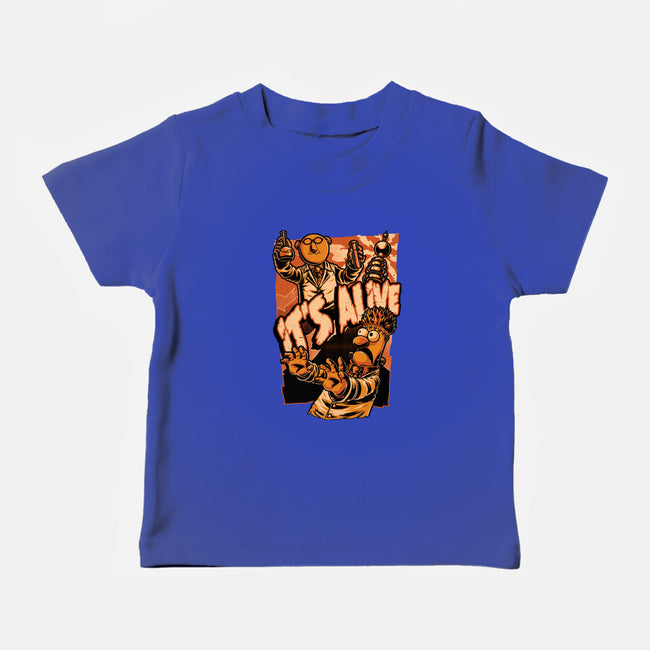 Puppet Science Horror-Baby-Basic-Tee-Studio Mootant