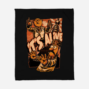 Puppet Science Horror-None-Fleece-Blanket-Studio Mootant