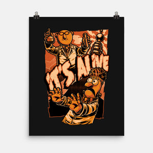 Puppet Science Horror-None-Matte-Poster-Studio Mootant