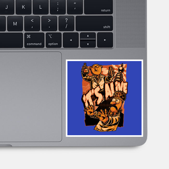 Puppet Science Horror-None-Glossy-Sticker-Studio Mootant