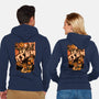 Puppet Science Horror-Unisex-Zip-Up-Sweatshirt-Studio Mootant
