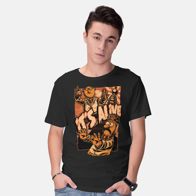 Puppet Science Horror-Mens-Basic-Tee-Studio Mootant