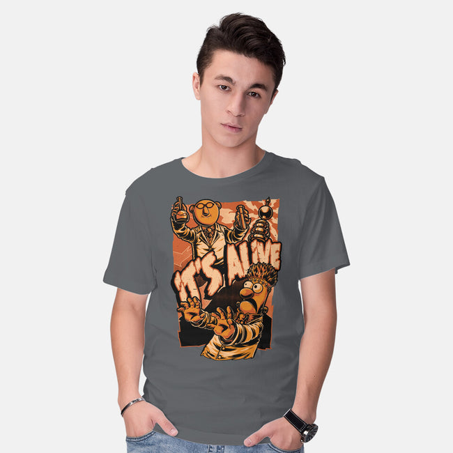 Puppet Science Horror-Mens-Basic-Tee-Studio Mootant