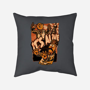 Puppet Science Horror-None-Removable Cover w Insert-Throw Pillow-Studio Mootant