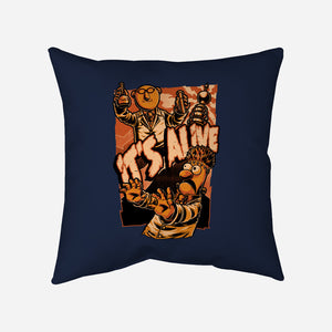 Puppet Science Horror-None-Removable Cover w Insert-Throw Pillow-Studio Mootant