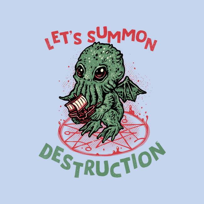 Summon Destruction-Unisex-Basic-Tee-glitchygorilla