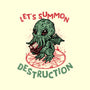 Summon Destruction-Mens-Basic-Tee-glitchygorilla