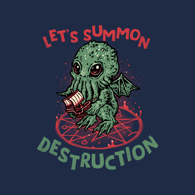 Summon Destruction-Unisex-Basic-Tee-glitchygorilla