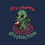Summon Destruction-Unisex-Basic-Tee-glitchygorilla