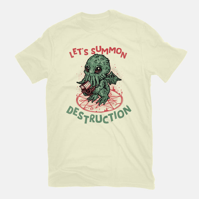 Summon Destruction-Mens-Basic-Tee-glitchygorilla