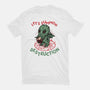 Summon Destruction-Womens-Basic-Tee-glitchygorilla