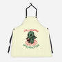 Summon Destruction-Unisex-Kitchen-Apron-glitchygorilla