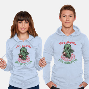 Summon Destruction-Unisex-Pullover-Sweatshirt-glitchygorilla