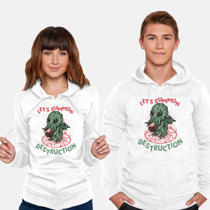 Summon Destruction-Unisex-Pullover-Sweatshirt-glitchygorilla