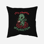 Summon Destruction-None-Removable Cover w Insert-Throw Pillow-glitchygorilla