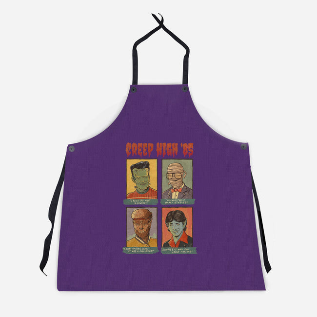 Creep High-Unisex-Kitchen-Apron-Mike Koubou