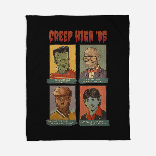 Creep High-None-Fleece-Blanket-Mike Koubou