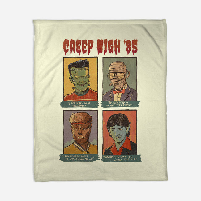 Creep High-None-Fleece-Blanket-Mike Koubou
