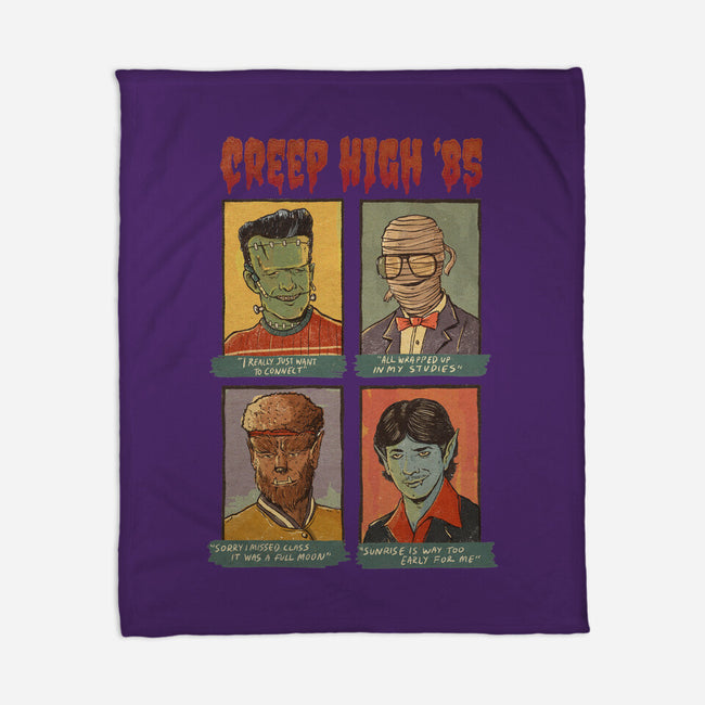 Creep High-None-Fleece-Blanket-Mike Koubou