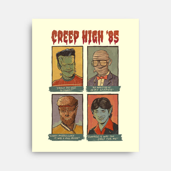 Creep High-None-Stretched-Canvas-Mike Koubou