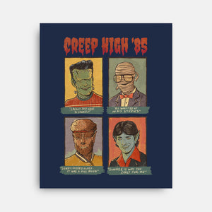 Creep High-None-Stretched-Canvas-Mike Koubou