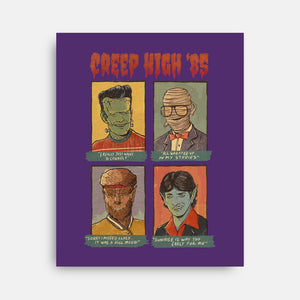 Creep High-None-Stretched-Canvas-Mike Koubou