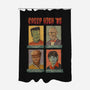 Creep High-None-Polyester-Shower Curtain-Mike Koubou