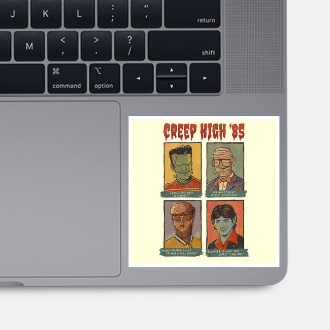 Creep High-None-Glossy-Sticker-Mike Koubou