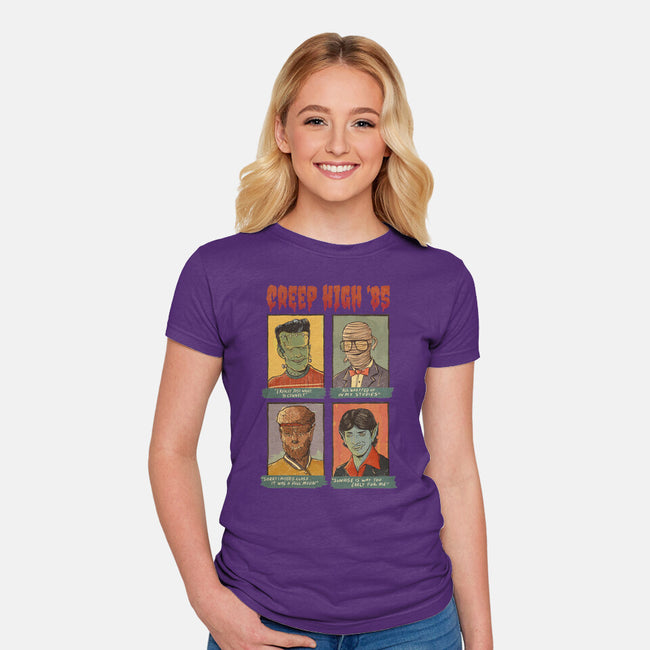 Creep High-Womens-Fitted-Tee-Mike Koubou