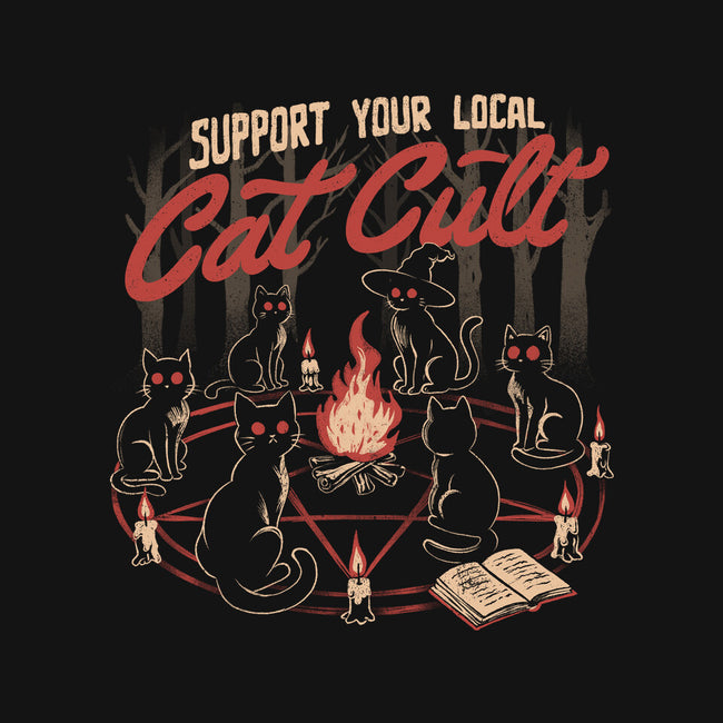 Support The Local Cat Cult-Womens-Basic-Tee-eduely
