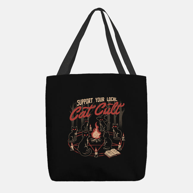 Support The Local Cat Cult-None-Basic Tote-Bag-eduely