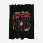 Support The Local Cat Cult-None-Polyester-Shower Curtain-eduely