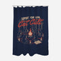 Support The Local Cat Cult-None-Polyester-Shower Curtain-eduely