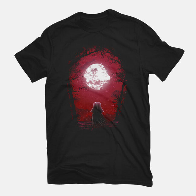 Negative Dark Side-Unisex-Basic-Tee-Donnie