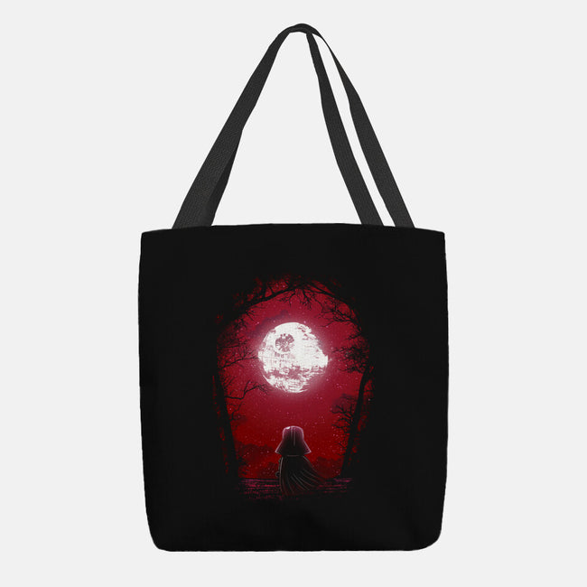 Negative Dark Side-None-Basic Tote-Bag-Donnie
