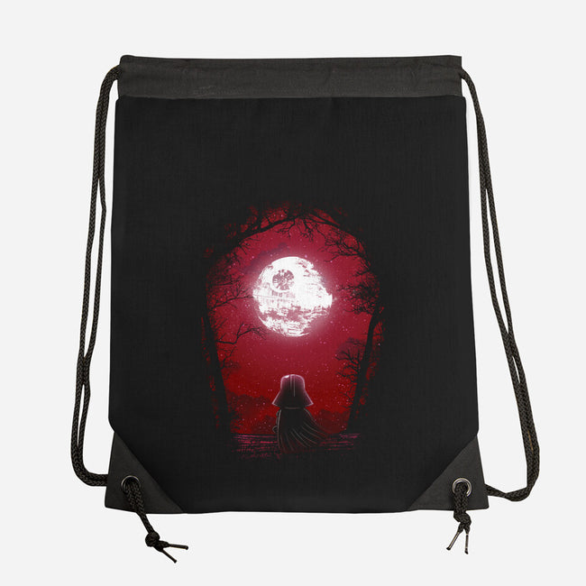Negative Dark Side-None-Drawstring-Bag-Donnie