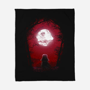 Negative Dark Side-None-Fleece-Blanket-Donnie