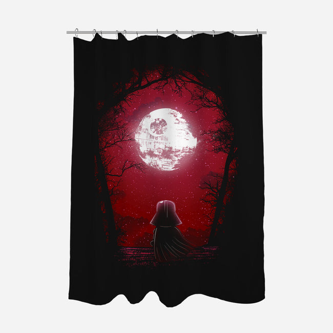 Negative Dark Side-None-Polyester-Shower Curtain-Donnie