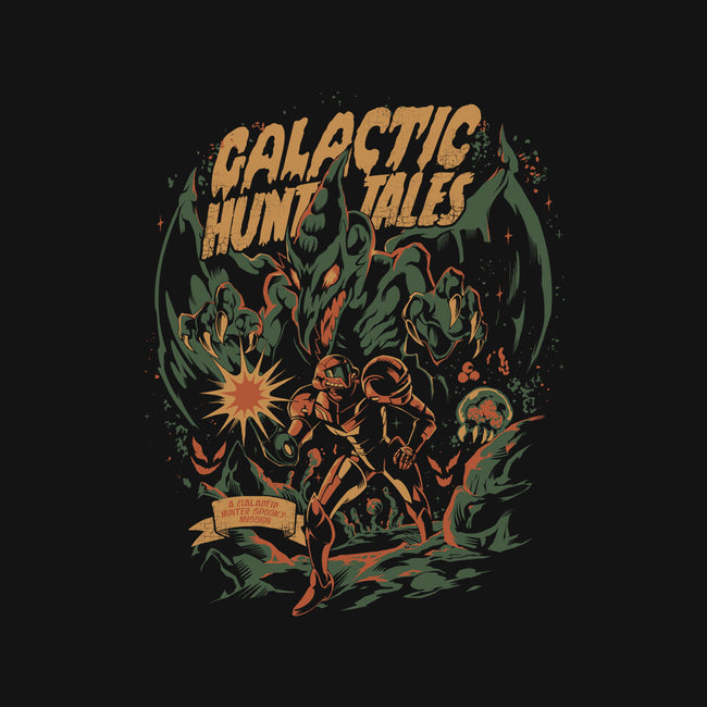 Galactic Hunt Tales-Womens-Racerback-Tank-ilustrata